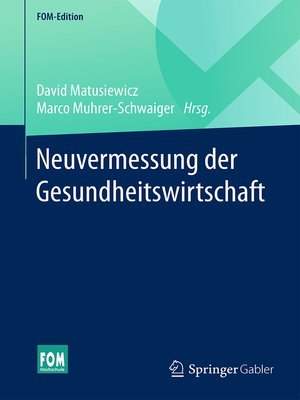 cover image of Neuvermessung der Gesundheitswirtschaft